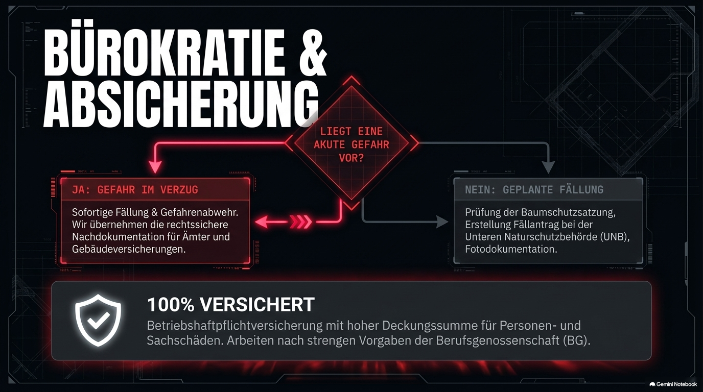 Bürokratie und Absicherung